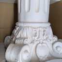 1 Pack 21.7 Inches Roman Column Pedestal Pillar Classical Wedding Greek Pillar for Indoor Outdoor Garden Birthday Party Decor or Display Pedestal Stand for Plants and Sculptures (Elegant)