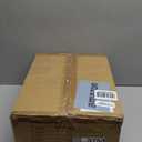 Hamucd Set of 2 Mirrored Glass Bedside Table Lamps with 2 USB Ports for Bedrooms Modern Amber Side Nightstand Lamps with Gold Black Fabric Shade Geometric Comtempory Living Room Lamps for End Tables