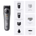 Braun Series 5 All-in-One Beard & Body Grooming Kit for Men, Cordless Trimmer, Hair Clippers & Shaver for Face, Hair & Body with Smooth Shave Head, AIO 5510