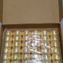 Lallisa Gold Napkin Rings Metal Napkin Ring Holders for Cloth Table Decorations for Wedding Anniversary Birthday Dinners Party of Table Setting (36 Pcs, Classic)