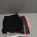 SOLY HUX Women's 6 Piece Tube Top Strapless Sleeveless Slim Fit Solid Bandeau Crop Tops Multicoloured Small