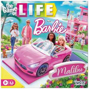 Hasbro Games The Game of Life: Barbie Edition Board Game | Ages 8+ | 2 to 4 Players | Fun Family Games for Kids and Adults | Kids Gift