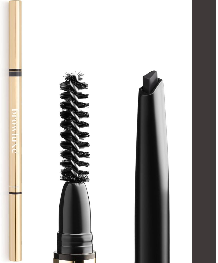 Eye Brow Pencil | Ultra Thin Precision Eyebrow Pencil | Long Lasting, Waterproof Eyebrow Makeup | Nourishing Brow Definer Pencil | Ash