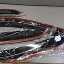Window Visors Rain Guards Shield for 2005-2010 Dodge Dakota Quad Cab, Out-Channel Window Vent Wind Deflectors Visors Shades for 05-10 Dakota Crew Cab