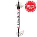 Maybelline Build-A-Brow 2-in-1 Brow Pen and Sealing Eyebrow Gel, Eyebrow Makeup for Real-Looking, Fuller Brows, Ash Brown, 1 Count