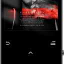 CONODO Mp3 Player Bluetooth with Speaker,HiFi Sound Music Player with Bluetooth,FM Radio, Recorder, E-Book, Support up to 128GB  Portable Digital Mp3 for Sports, Study, Travel,Black 64GB