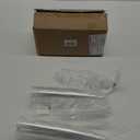 40 Pack Plastic Champagne Flutes, 5.5 OZ Disposable Champagne Glasses Clear Mimosa Flutes for Party, Wedding, Birthday Decorations