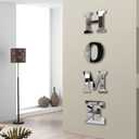 Wall Decor Upgrade Home Signs Mirrors Home Decor Mirror Wall Stickers Living Room Decor Acrylic Wall Decor for Bedroom