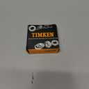 Timken 13621 Tapered Roller Bearing, Single Cup, Standard Tolerance, Straight Outside Diameter, Steel, Inch, 2.7170" Outside Diameter, 0.5938" Width