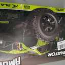 RIAARIO 1/10 Brushless RC Cars, Monster Truck, 50+ MPH, 4WD, Waterproof, Carbon Fiber, Black, Ages 8+