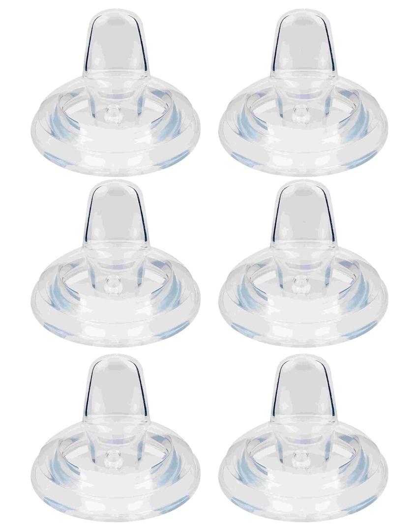 Philips Avent Natural Silicone Sippy Spouts, Grippy and Trainer Cups, 6m+ - 6 Pack