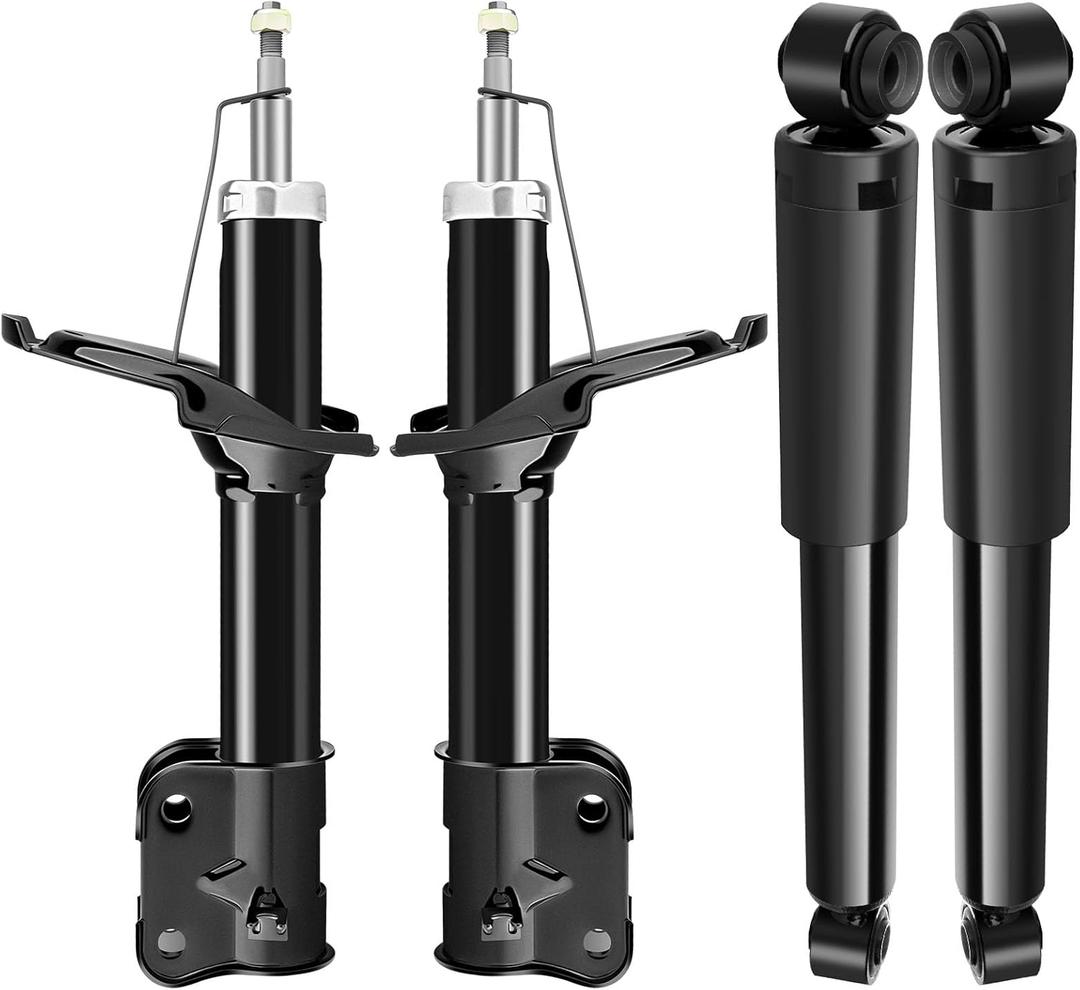 Shocks,ECCPP Front Rear Shocks Absorbers for Hyundai Fits 2007 2008 2009 for Hyundai Santa Fe 334506 72299 334507 72300 344500 37322 Auto Shocks Gas Struts Set(Set of 4)