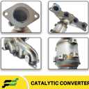 Exhaust Manifold Catalytic Converter Compatible with Hyundai Sonata 2009 2010 2011 2012 2013 2014 2.4L Front,Replace 16864(EPA Compliant high flow standard)