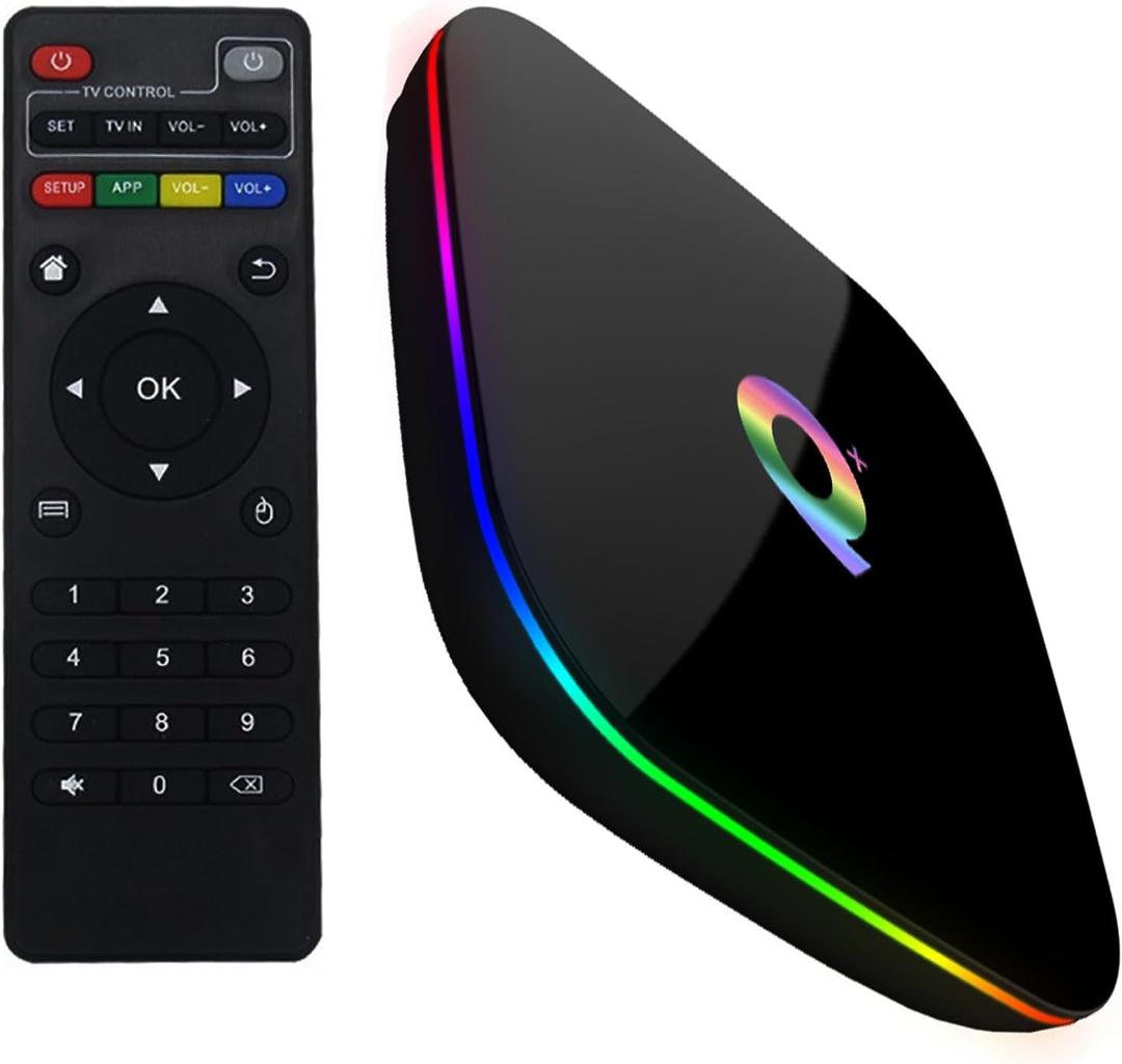 Q Box Android 10.0 4GB RAM 64GB ROM H616 Quad Core Cortex-A53 Plus Supporting 4K