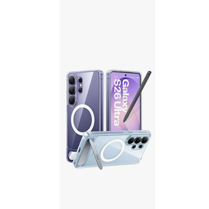 TORRAS Strong Magnetic & Seamless Stand for Samsung Galaxy S26 Ultra Case for MagSafe, MilGrade Drop Protection, Adjustable Kickstand for Samsung Galaxy S26 Ultra Case, AntiYellowing Diamond Clear