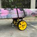 Kayak Cart, Paddle Board Cart Kayak Trolley Canoe Dolly SUP Carrier with Airless Tires, Small