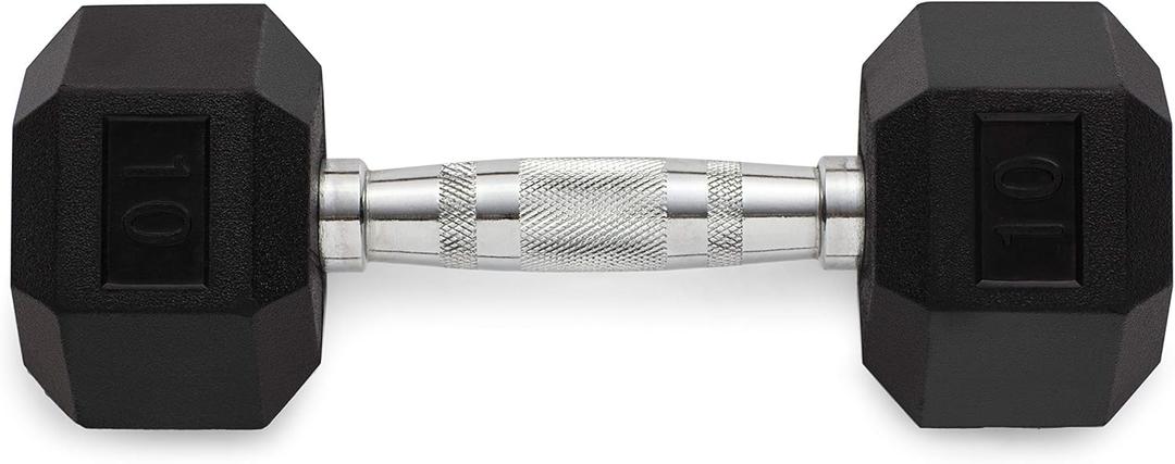 Weider Rubber Hex Dumbbell