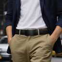 Zitahli Belt Men,Leather Ratchet Belt for Men Dress Casual Every Day with Adjustable Buckle,Trim to Fit For Gift