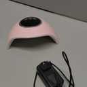 72W UV LED Nail Lamp Light Dryer for Nails Gel Polish with 18 Beads 3 Timer Setting & LCD Touch Display Screen, Auto Sensor, Professional Nails, Pink