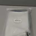 AAtter Black and Grey Window Curtains Kitchen White Gray Ombre Mens Modern Art Goth Gothic Small Short Home Living Room Bedroom Bathroom Drapes Treatment Tiers Fabric 1 Pair, 27.5" W x 39" L, Gradient