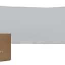 Bioweaves 100% Organic Cotton Body Pillow Cover for Body Pillowcases 300 Thread Count Soft Sateen Weave GOTS Certified with Zipped Closure - 21" x 54", 
Gray