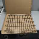 Tandefio 2 Pack Dog Crate Divider Panel for 36 Inch Crates - Adjustable Metal Pet Kennel Divider for Large, Medium & Small Dogs | Easy Installation & Secure Design (20.7 x 22.1 Inches)