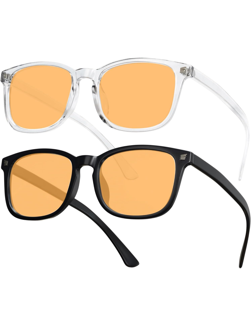 livho High Tech Blue Light Glasses - Advanced 99% Blue Light Blocking Computer Glasses - Anti Eyestrain & UV Glare Protection