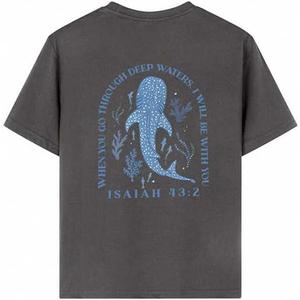 SOLY HUX Women's Graphic T Shirts Oversized Tees Short Sleeve Baggy Vacation Summer Tops (Gray, M)