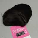 MORICHY Hair Toppers for Women With Thinning Hair 10 Inch, 360 3D Synthetic Lightweight & Breathable Short Wavy With 6.5"x6.5" Base, Quick Styling for Daily Wear (Natural Black)