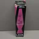 Lava The Original Lamp - New 14.5" Wild Pink Classic Liquid Motion Lamp - White Wax and Pink Liquid 