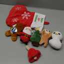 Finebee First Christmas Baby Toys,Sensory Plush with Gingerbread Man Rattles Santa Claus Crinkle Toys for Baby, for Kids Girls Boys, Infant Stocking Stuffers