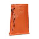 Orange Woven Polypropylene Bags with Tie Strings