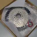 CYSKY 8/9/10/11/12-Speed Cassette 11-25T/28T/32T/34T/36T/40T/42T/46T/50T/52T Bike Sprocket Freewheel Compatible with Shimano, Sram HG Hub, Fit for Mountain Bike, Road Bike, MTB Cassette