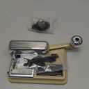 EssentiaPro Dual-Track Cigarette Rolling Machine for King Size & 100mm (Regular/ 8mm) Tubes, All-Stainless Steel Build with 7-Piece Cleaning Kit (Sandy Gold)