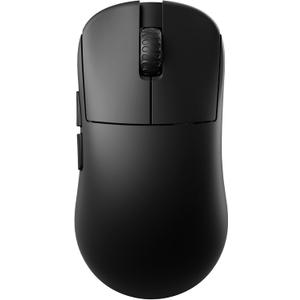 Lamzu Inca Gaming Mouse, 8K Polling Rate, Optical Switches, TTC Encoder, Paw3950 IC, Nordic 52840 MCU, Symmetrical High-Hump, Recommended for Claw-Grip Gamers, 8K Dongle Included (Black)