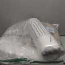 AAAAAcessories D-Shaped Chair Cushions, 2" Thick Dining Chair Pads with Ties and Removable, Machine-Washable Cover, 17" x 16", Set of 4, Oatmeal Beige