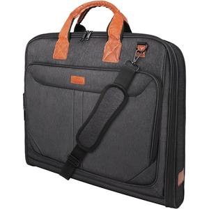 Vangue Garment Bags for Travel Suit Bag Large Carry On Garment Bags with Strap for Business for Airline Hanging Clothes Travel Bag Luggage for Men Dim Gray