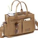 ZHMO Canvas Tote Bag for Women,Women's Bags Crossbody Bags Work Laptop Tote Bag Large Handbags Purse for Travel Nurse Teacher