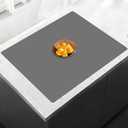 24"x24"(60cmx60cm) Silicone Mat for Kitchen Counter, Heat Resistant Non-Slip Countertop Protector, Waterproof Silicone Craft Mat for Kitchen Island, Dark Gray