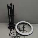 Elitehood 12 Ring Light with Tripod Stand (72 Tall) & iPad/Phone Holder, Dimmable Selfie Circle LED Lights Ringlight for Video Recording, Conference, Makeup, Laptop, Computer, Webcam, YouTube