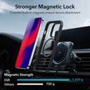 ESR for iPhone 14 Pro Max Case, Compatible with MagSafe, Shockproof Military-Grade Protection, Scratch-Resistant Back, Magnetic Phone Case for iPhone 14 Pro Max, Classic Hybrid Case, Clear Black