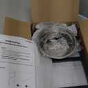 NomNest Elevated Dog Bowls, 3 Height Adjustable Raised Dog Water Food Bowl Wooden Metal Stand, 42OZStainless Steel Bowls for Medium Small Dogs