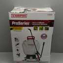 Chapin 61800 4-Gallon Made in USA Professional Backpack Sprayer with Brass Adjustable and Poly Fan/Cone Nozzles, Cushion Grip Shut-Off, 3-Stage Filtration System, Translucent White