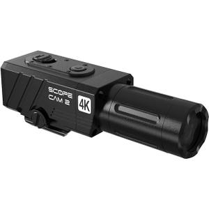 RunCam ScopeCam2 4K Zoom Action Camera Waterproof 4xDigital HD Mini Video Camera with Recording Switch Cable (Mid Range Zoom Camera(25mm Lens))