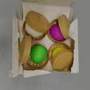 Dumpling Squishies, Giant Dumpling Mystery Box, Colorful Dumplings Stress Balls Fidget Sensory Toy, Stocking Stuffers with Food Steamer Stretchy Desk Toys