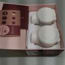Momcozy Breast Pump S12 Pro Quick, Hands-Free Wearable & Wireless Pump, with DoubleFit Hybrid Flange, 3 Modes & 9 Levels Electric Pump Portable, Smart Display, 24mm Flange, 2 Count, Cozy White
