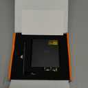 1Mii DS220 HiFi Bluetooth Receiver  Long Range Wireless Audio Adapter with Audiophile DAC, LDAC & aptX HD, OLED Display, Optical/Coaxial/RCA Outputs for Home Stereo & AV Receiver (Black)