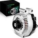 4.0L Alternator for:-Ford Explorer 2002 2003 2004, Explorer Sport Trac 2001-2004 for:-Mercury Mountaineer 2001-2004, 12V 130Amp 6-Groove Pulley Clockwise, OE#1L2U-10300-AA (NEW)