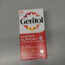 Geritol Liquid Vitamin and Iron Supplement, Energy Support, Contains High Potency B-Vitamins and Iron, Pleasant Tasting, Easy to Swallow, No Artificial Sweeteners, Non-GMO, 12 Oz