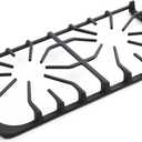 Allstare 807327101 Burner Grate Replacement for Frigidaire Stove Parts Kenmore Gas Range Cooktop Grate 20x9.6'' Frigidaire Stove Top Cast Iron Side Grate FFGF3054TBA FGGF3035RFA Surface Burner Rack